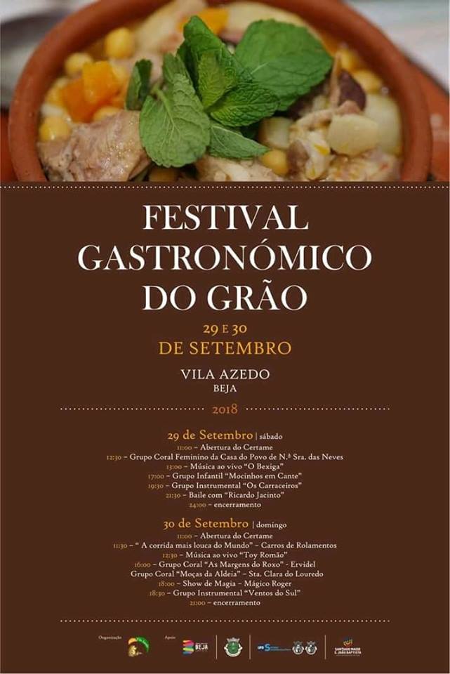 Festival Gastronómico do Grão 2018 - Vila Azedo