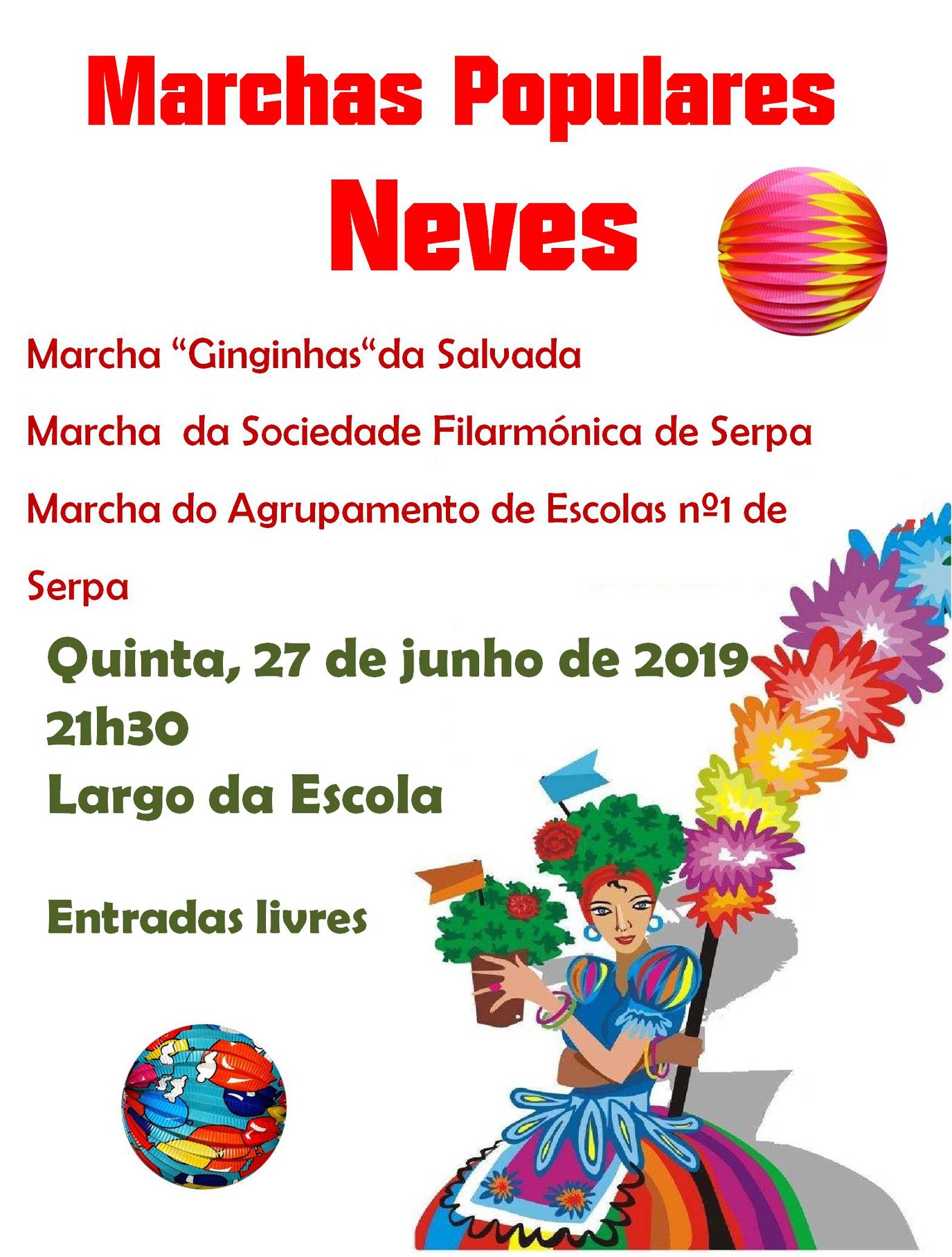 Marchas Populares das Neves - 2019