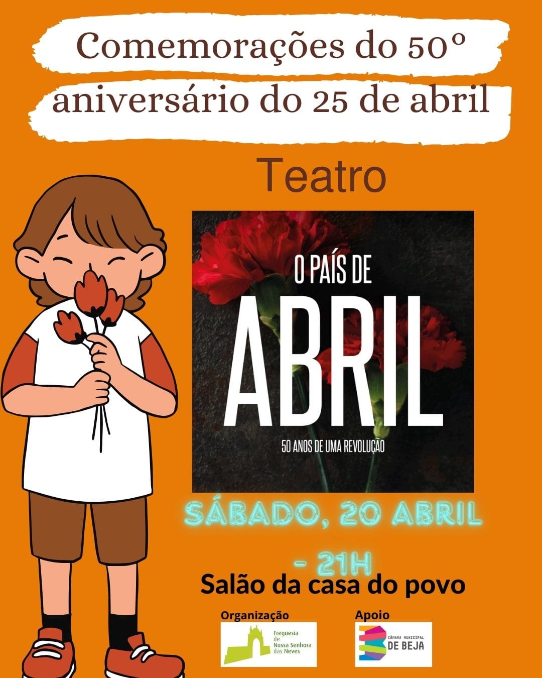 Teatro - O País de Abril 50 Anos de Uma Revolução