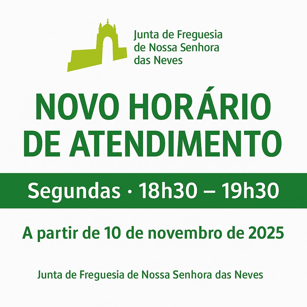 Comunicado: Alteração do Horário de Atendimento ao Público