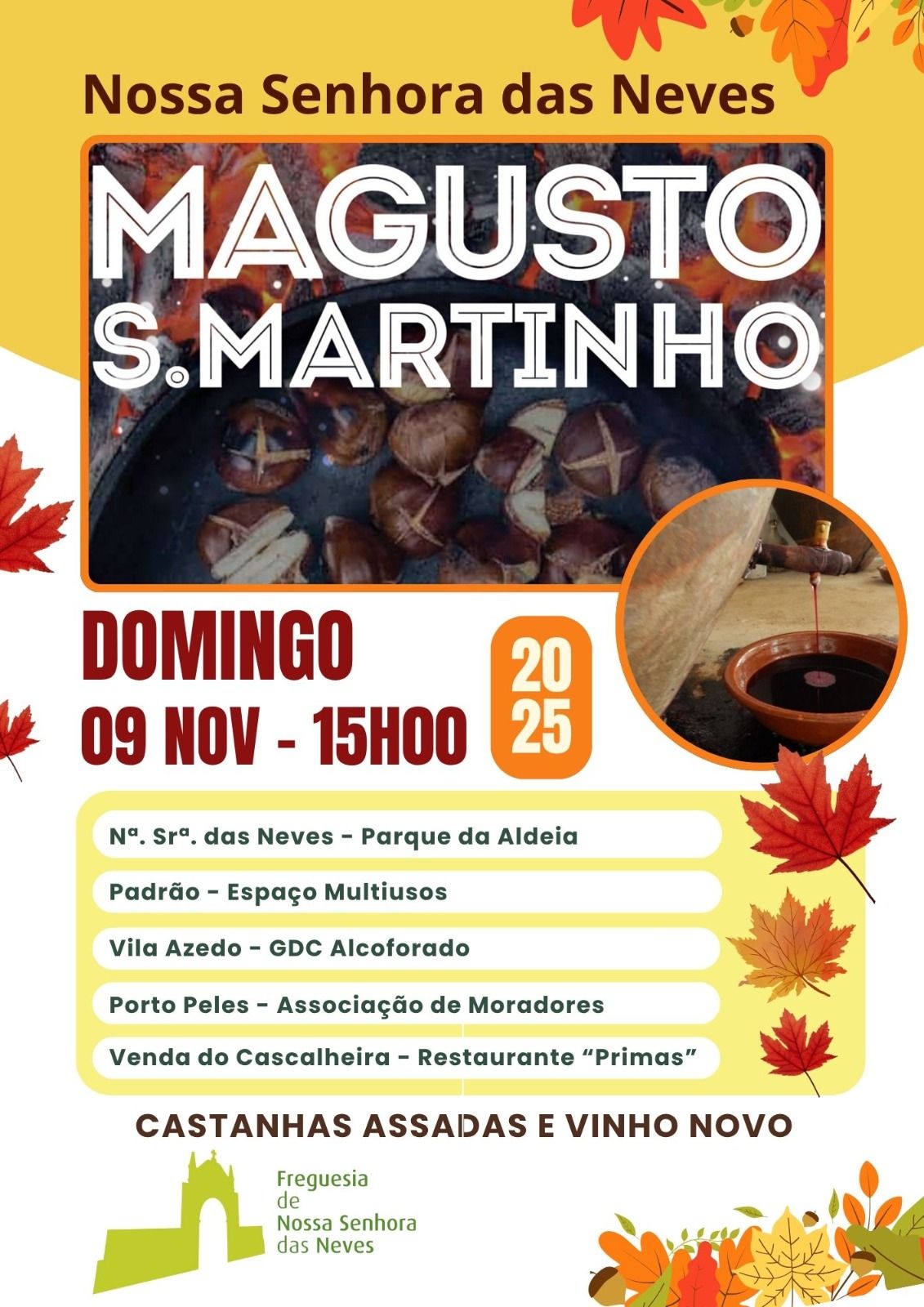 Magusto de São Martinho 2025
