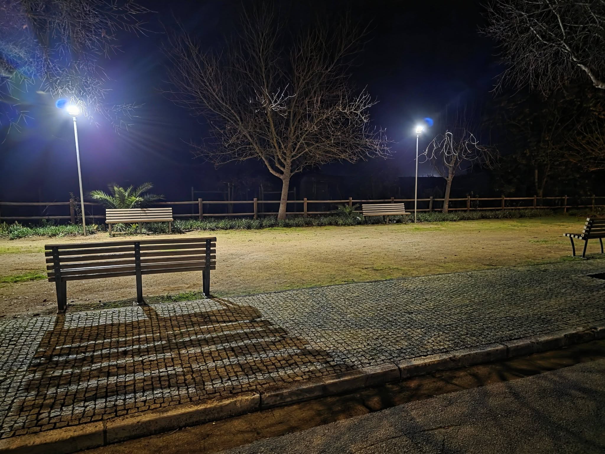 Iluminação do Parque da Aldeia
