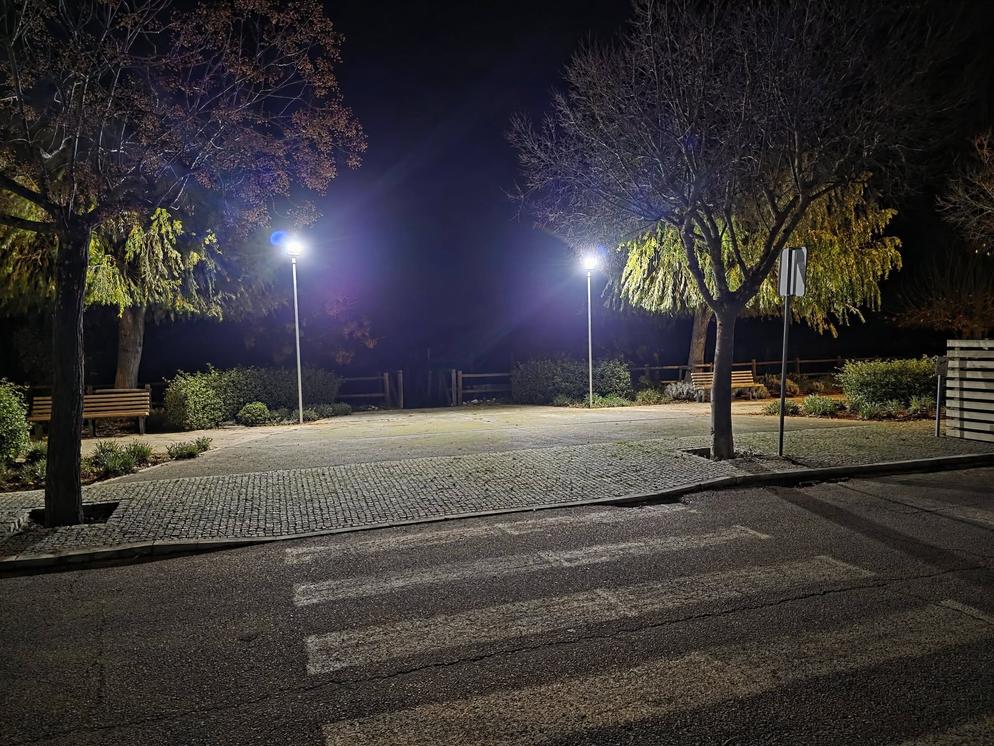Iluminação do Parque da Aldeia