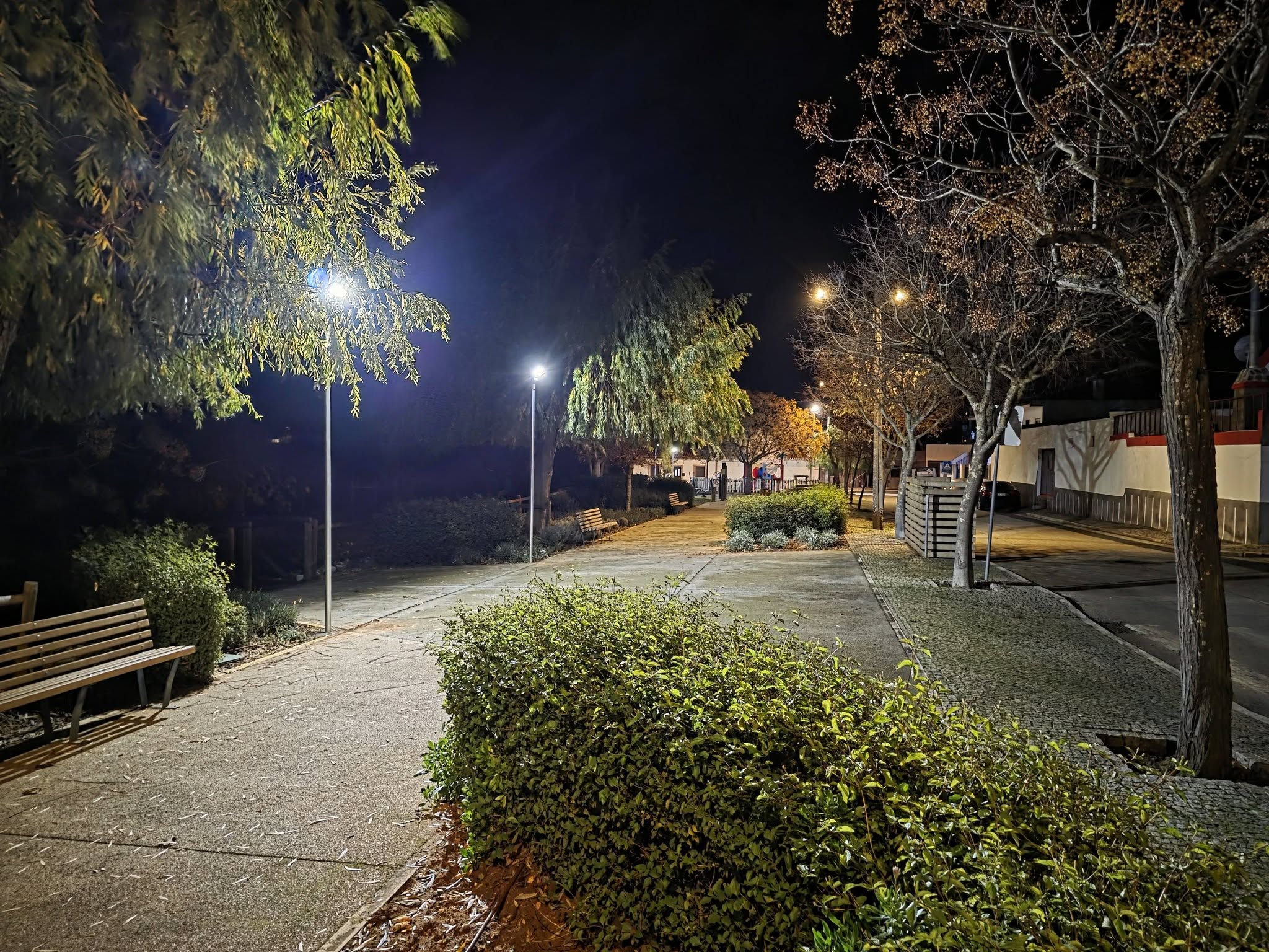 Iluminação do Parque da Aldeia
