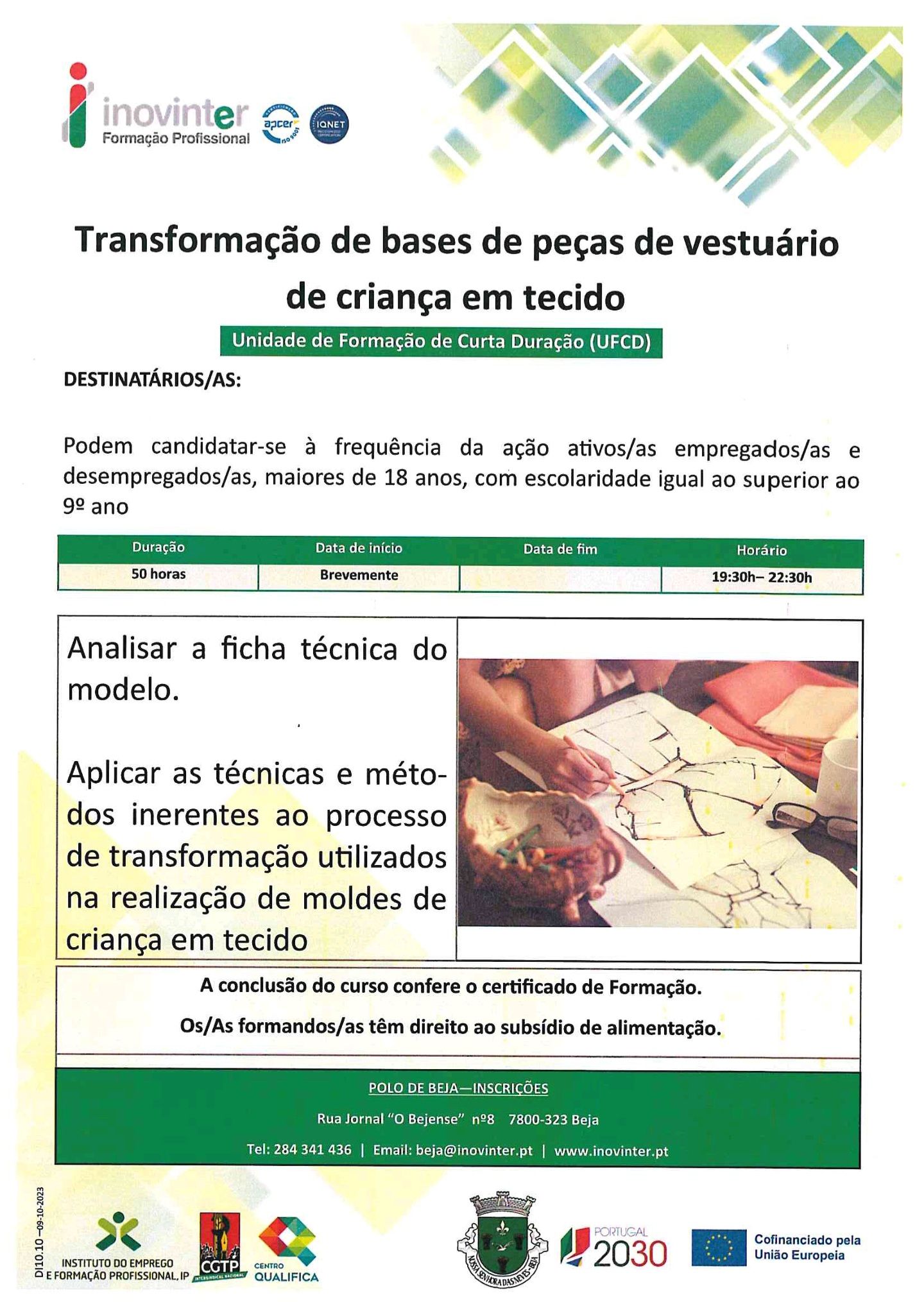 Formação de Curta Duração: Inscrições Abertas