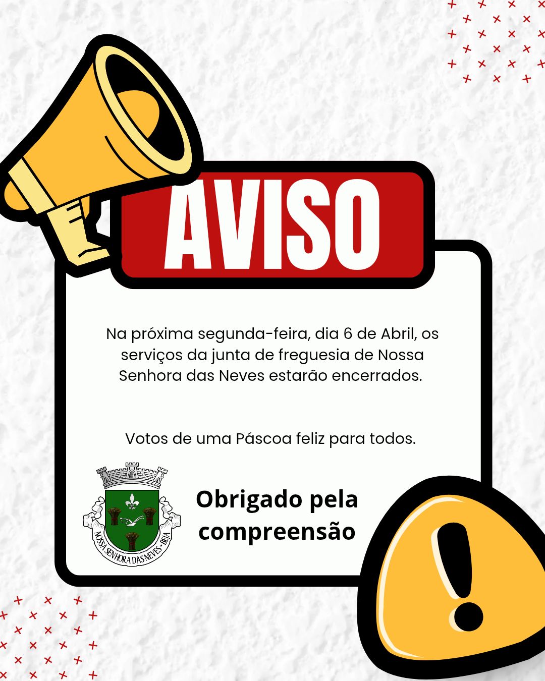 Aviso: Serviços de Atendimento ao Público Encerrados (06/04/2026)
