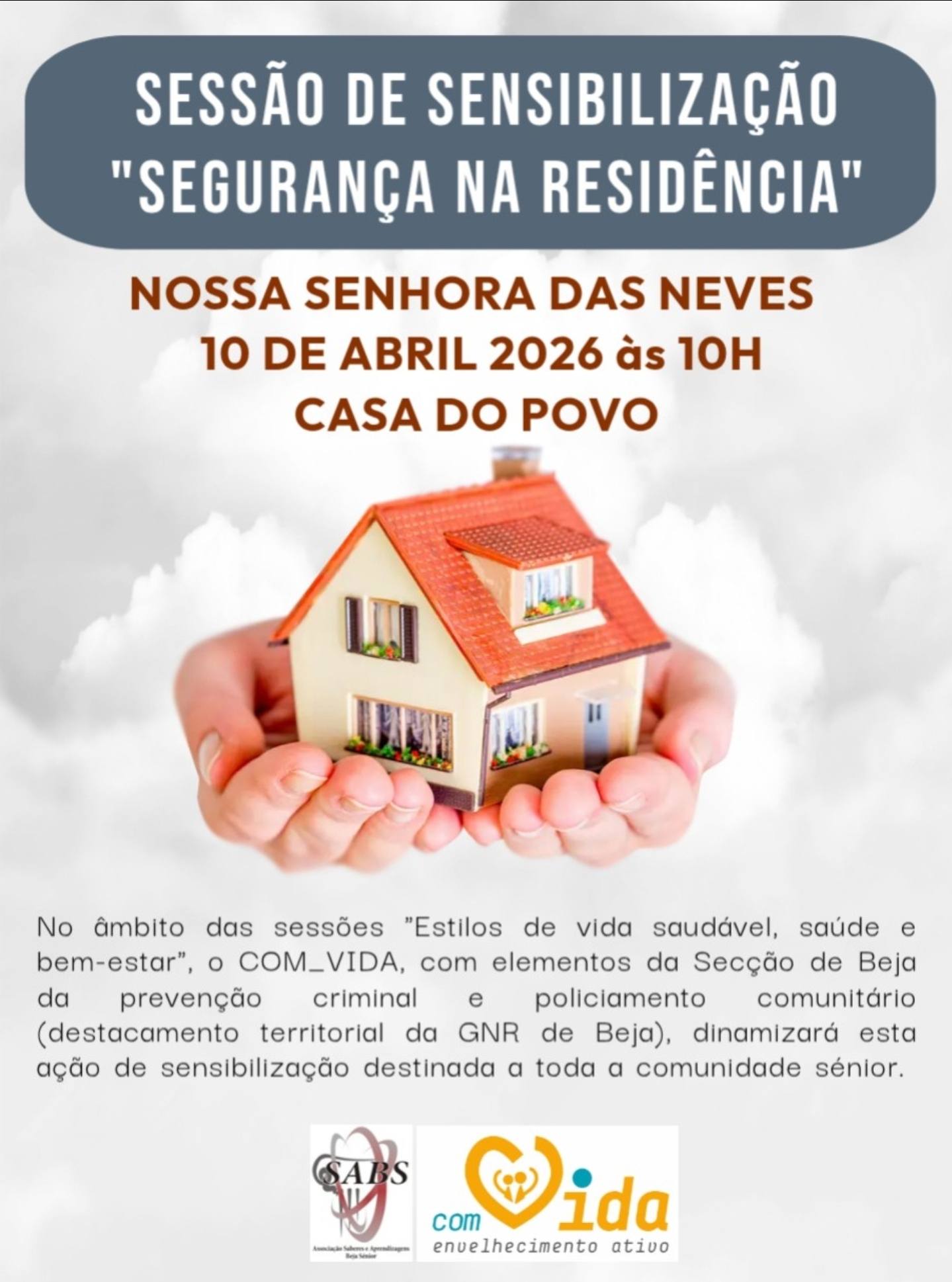 Sessões de Informação: Segurança na Residência