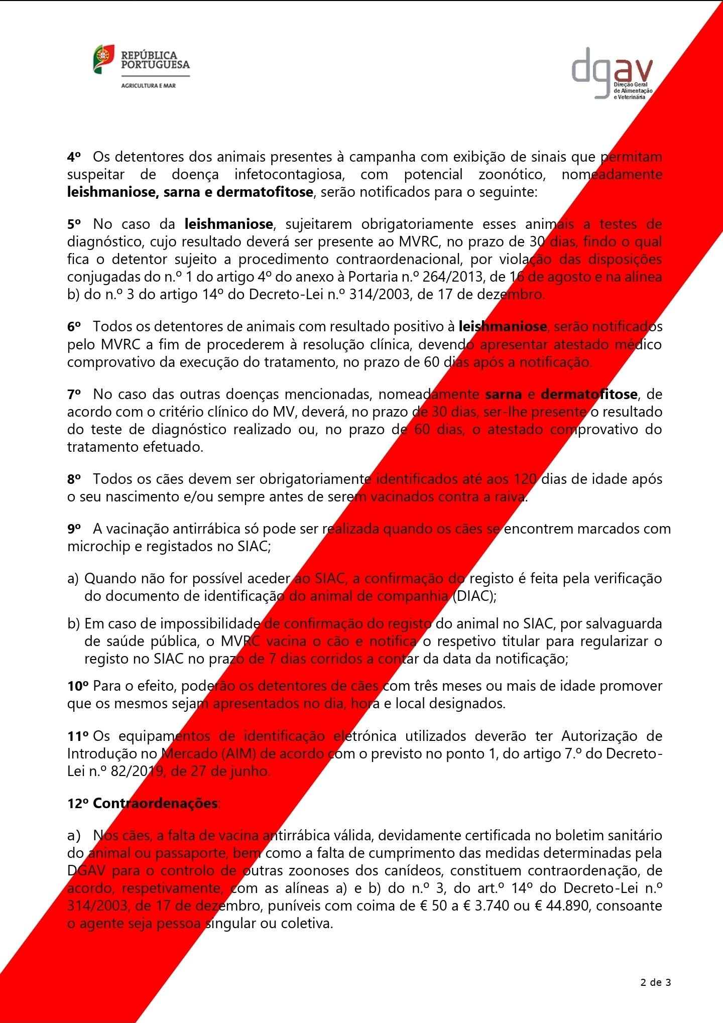 Campanha Oficial de Vacinação Antirrábica 2026
