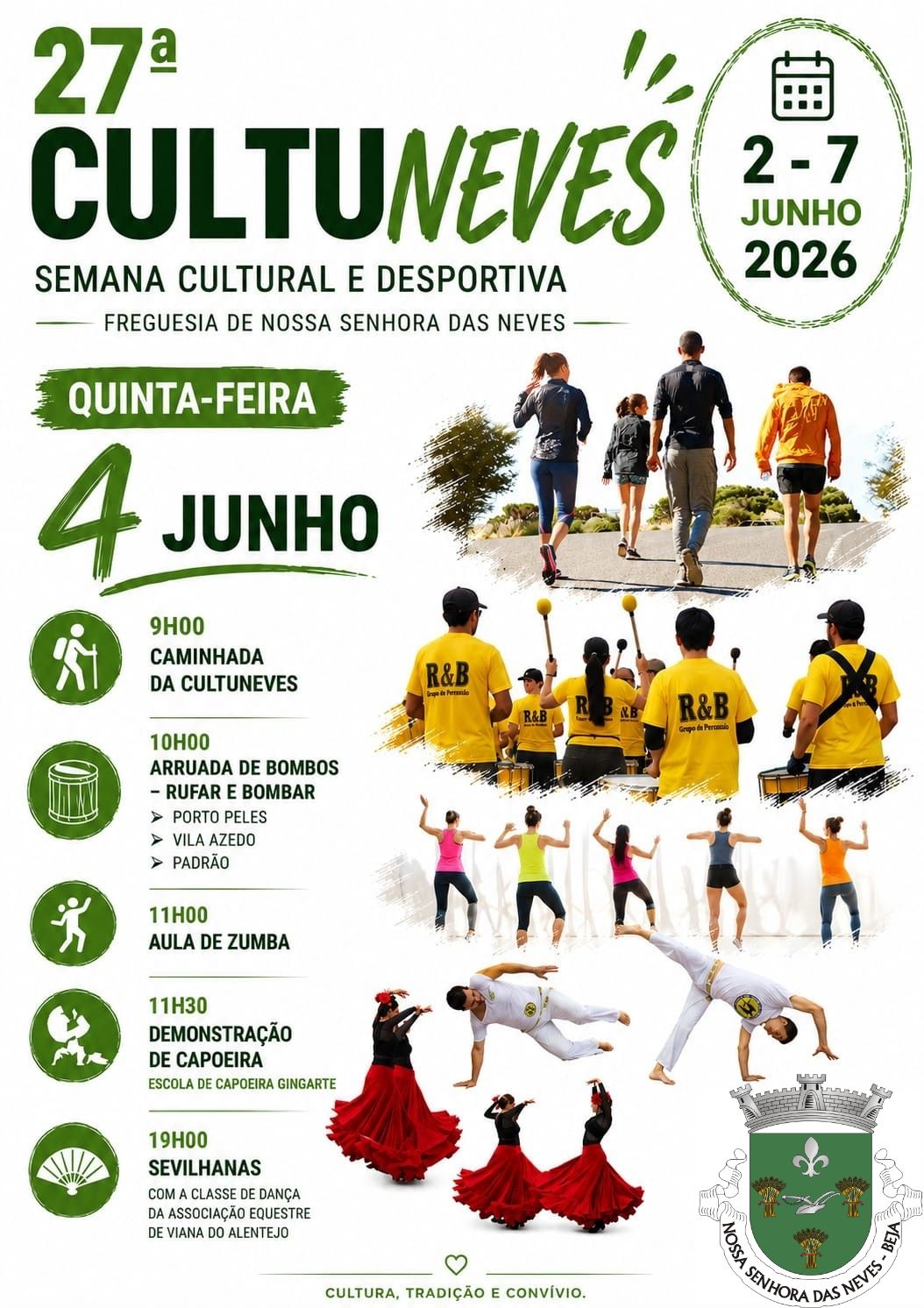 27.ª Cultuneves: Semana Cultural e Desportiva de Nossa Senhora das Neves