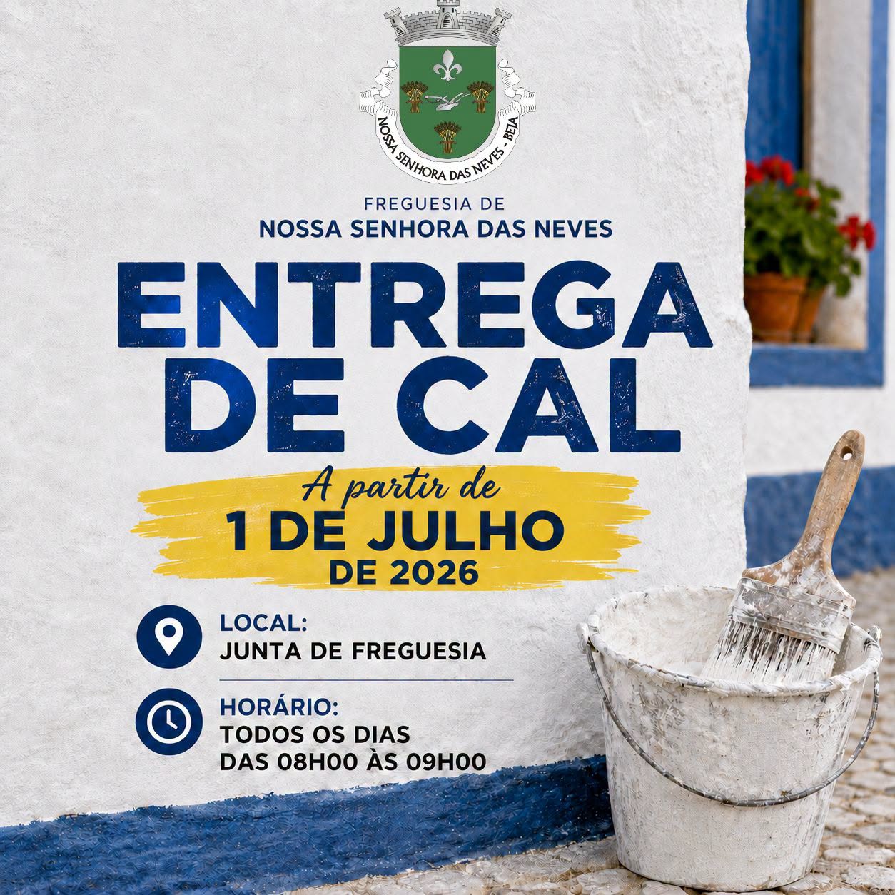 Entrega de Cal