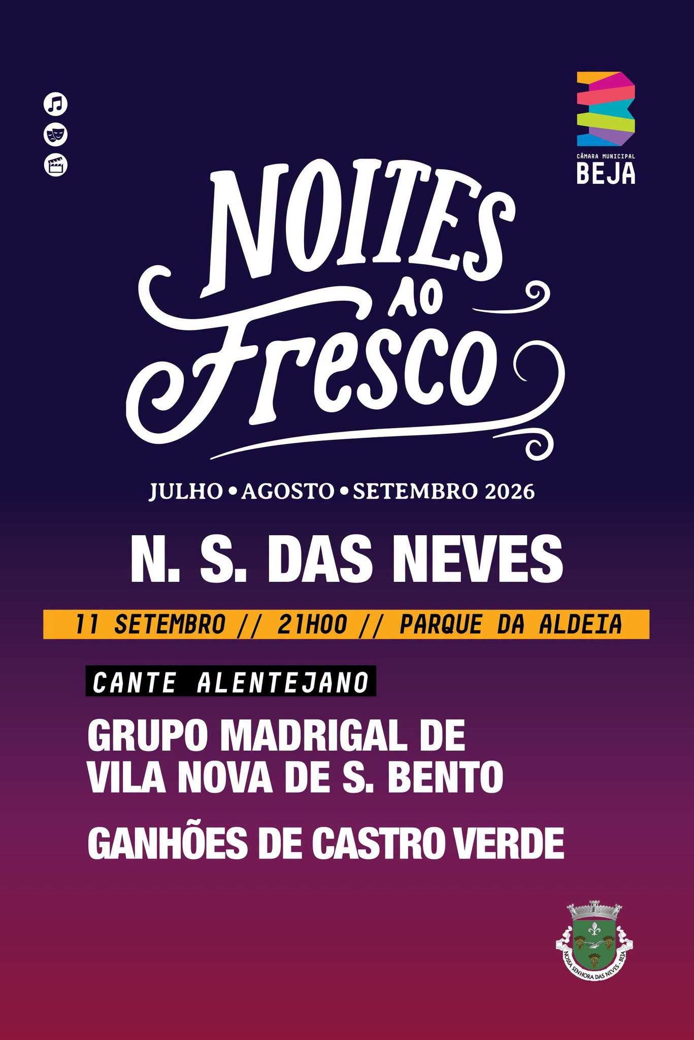 As Noites ao Fresco 2026 Caminham para a Reta Final